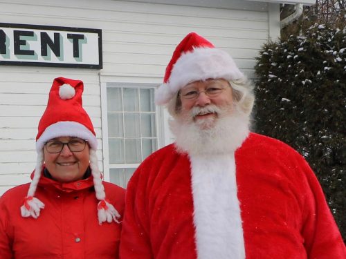 Le père Noël au boulot!