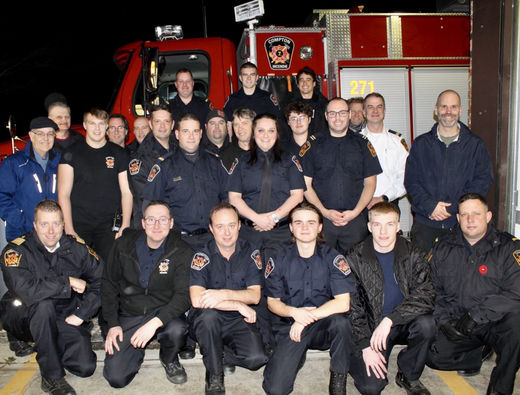 L'équipe des pompiers
