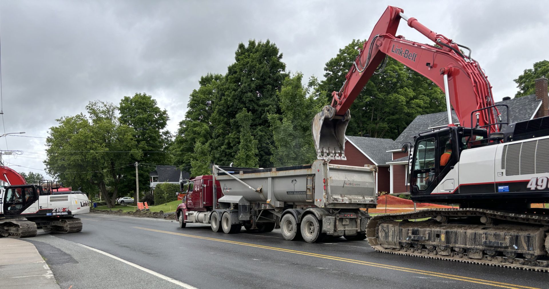 travaux route 147 compton