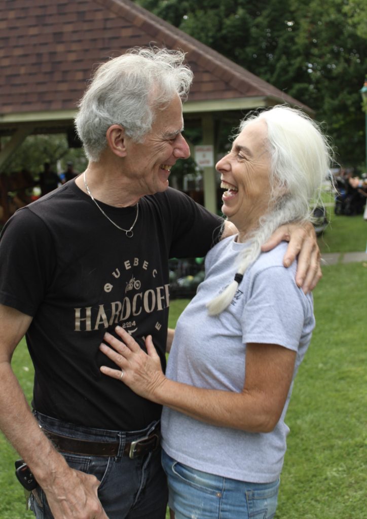 Les amoureux Michel et Lynda